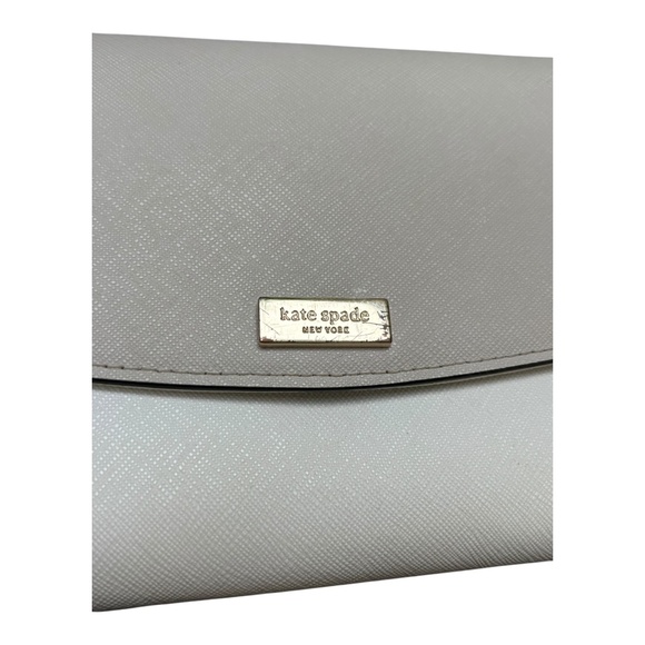 Kate Spade Tan White and black shoulder purse EUC some light wear - Picture 13 of 15